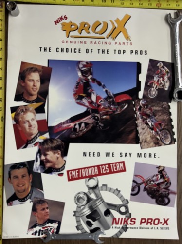 Poster vintage niks pro - niks, pro-x